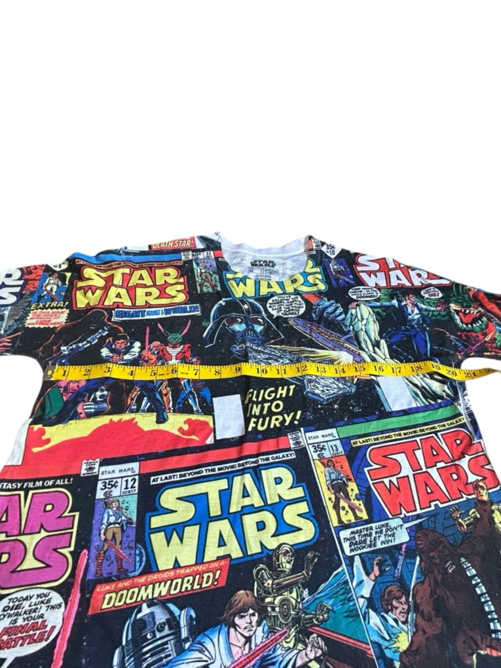 Star Wars Comic All Over Print Tee Mens M Fifth Sun Graphic Shirt - Picture 5 of 11